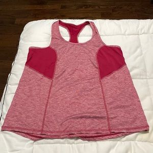Dark pink athletic shirt